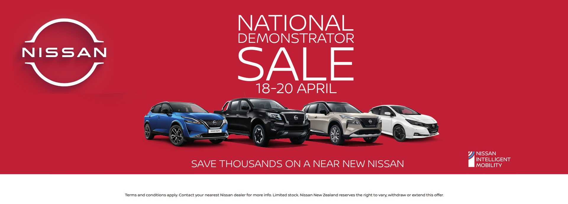 Nissan Demonstrator Sale 